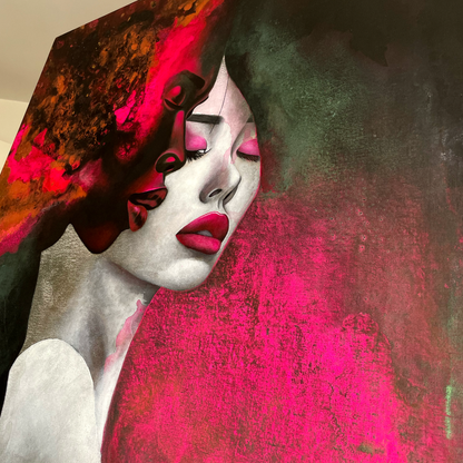 Borja - Painting 100X100 cm